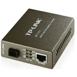 TP-Link 100M WDM Optički pretvarač, 10/100M RJ45 u 100M Single-mode SC, Full-duplex,Tx:1550nm, Rx:1310nm, do 20km, switching power adapter, chassis mountable