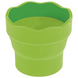Čaša za tempere Clic&Go Faber Castell svijetlo zelena blister