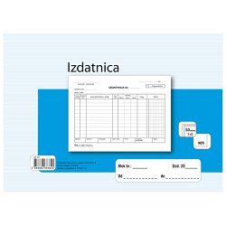 Obrazac A-17/NCR izdatnica A5 1+2 Fokus