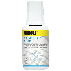 Korektor bočica 20ml solvent UHU 38990 blister