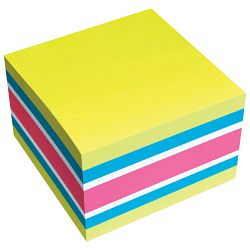 Blok samoljepljiv kocka 75x75mm 450L Brillant Global Notes 5654-51 mix