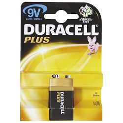 Baterija alkalna 9V Basic Duracell 6LR61 blister