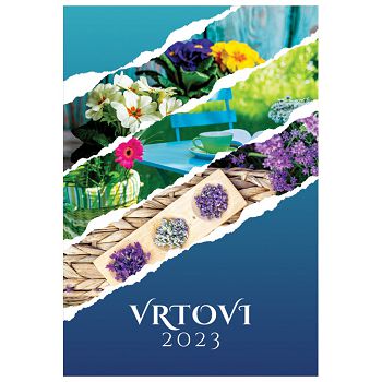 Kalendar "Vrtovi 2023" 13 listova, spirala