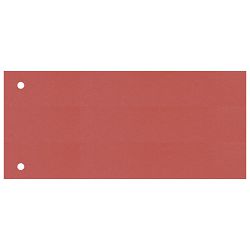 Pregrada kartonska 23,5x10,5cm pk100 Fornax crvena