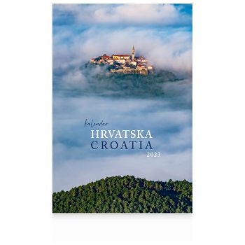 Kalendar "Hrvatska 2023" 13 listova, spirala