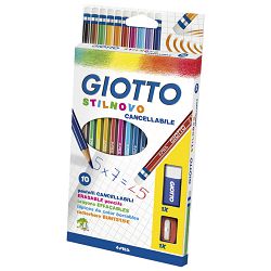 Boje drvene  10boja s gumicom Giotto Fila 2568 blister