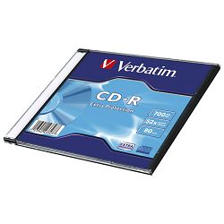 CD-R 700/80 52x slim Extra protection Verbatim 43347