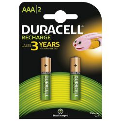 Baterija za punjenje 1,2V AAA pk2 Duracell HR03 blister