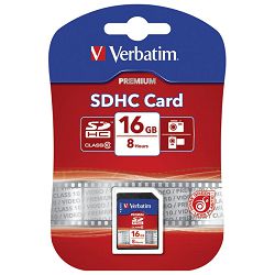 Kartica memorijska SDHC 16GB Verbatim 43962 blister
