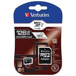 Kartica memorijska micro SDXC 128GB Verbatim 44085 blister