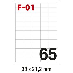 Etikete ILK  38x21,2mm pk100L Fornax F-01