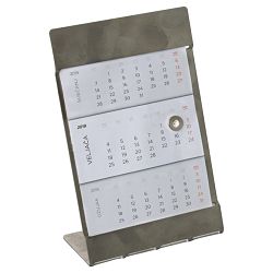 Kalendar stolni-pomični 11,5x17,8cm inox postolje!!