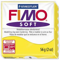 Masa za modeliranje   56g Fimo Soft Staedtler 8020-10 limun žuta