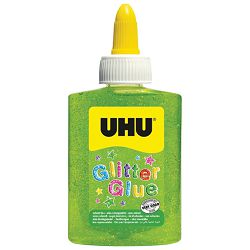 Ljepilo glitter glue 88ml UHU LO181811 zeleno