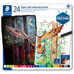 Boje drvene  24boja Super Soft Design Journey Staedtler 149C M24