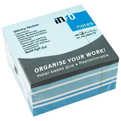 Blok samoljepljiv kocka 75x75mm 400L Global Notes 5654-70 mix