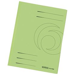 Fascikl klapa karton A4 Herlitz 11076460 zeleni