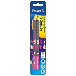 Olovka grafitna Combino pk2 Pelikan 811170 roza blister