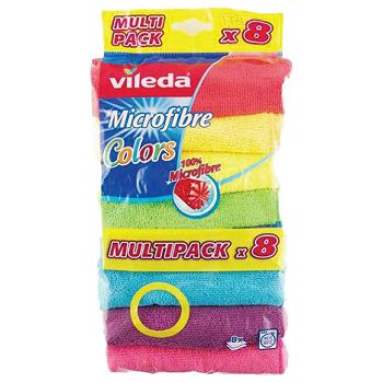 Pribor za čišćenje-krpa čarobna Vileda 30x30cm pk8 sortirano