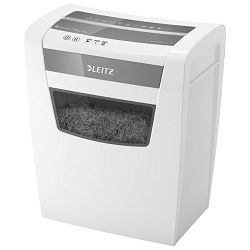 Uništavač dokumentacije 10 listova  IQ Home Leitz 80090000 bijelo/sivi