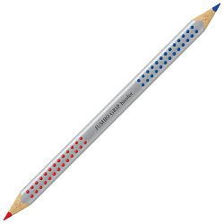Boja drvena Jumbo Grip Faber Castell 1109 crveno-plava