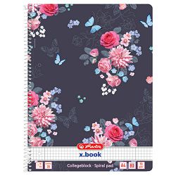 Blok kolegij A4 crte  80L perforacija+4rupe Ladylike Herlitz 50021468 sortirano