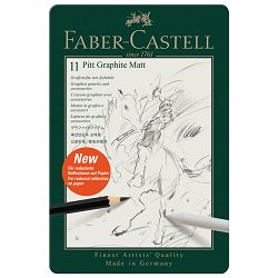 Set Pitt graphite matt pk11 Faber Castell 115220