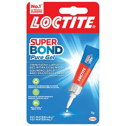 Ljepilo trenutačno 3g Loctite Super Bond Pure Gel  Henkel 2733280 blister