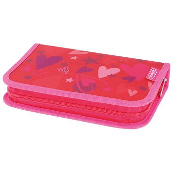 Pernica puna 1zip 2preklopa Sweet Hearts Herlitz 50038138