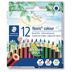 Boje drvene  12boja kratke Noris colour Staedtler 185 01 C12