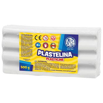 Plastelin 500g Astra 303117002 bijeli!!