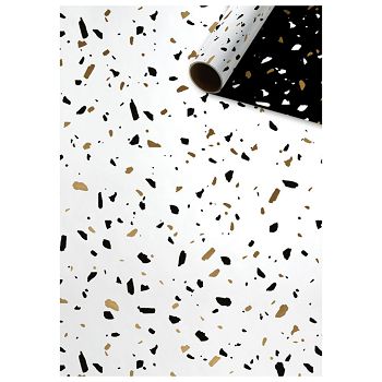 Papir ukrasni rola 70x150 cm obostrani Terrazzo Stewo 6480 80