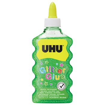 Ljepilo glitter glue 177ml UHU zeleno