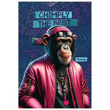 Teka meki uvez A4 karo 40+2L 80g Fashion animals-Smartlines Mar Mar