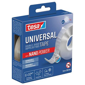 Traka ljepljiva 30mm/3m Universal  Nano Power Tesa 55810 prozirna blister