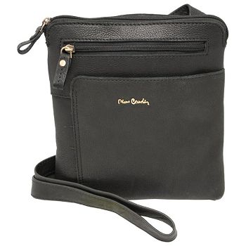 Torba kožna (na rame) Pierre Cardin 10423TILAK112 crna