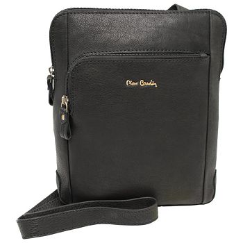 Torba kožna (na rame) Pierre Cardin 9423TILAK112 crna
