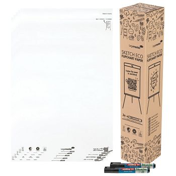 Blok-Flipchart u roli 5x20 listova Sketch Eco Legamaster 7-157610