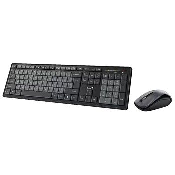 Tipkovnica + Miš bežični KM-8200 Genius crno/siva