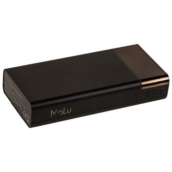 Punjač Powerbank 20000 mAh s funkcijom brzog punjenja MoLu Marbella 3982-03 crni