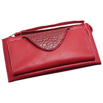 Novčanik kožni ženski M&B crveni