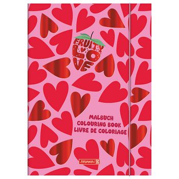 Bojanka B5 16L+naljepnice Fruity Love Brunnen 10-48124 522