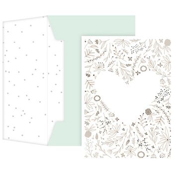 Čestitka 10,5x14,8cm Wedding Stewo 5100 51 blister