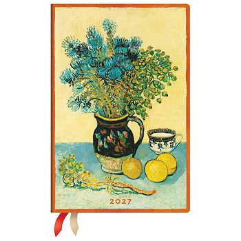 Planer dnevni 2027-9x14cm-mini s gumicom Van Goghs Still Life Paperblanks DE1892-7