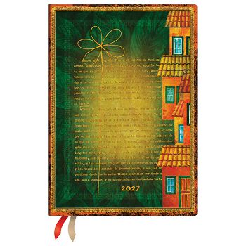 Planer tjedni 2027-12,5x17,5cm-midi horiz s gumicom Garcia Marquez Flexi Paperblanks FE2001-2