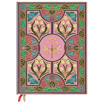 Planer tjedni 2027-17,5x22,5cm-ultra vertikalni s gum. Mimosa Paperblanks Flexi FE2018-0