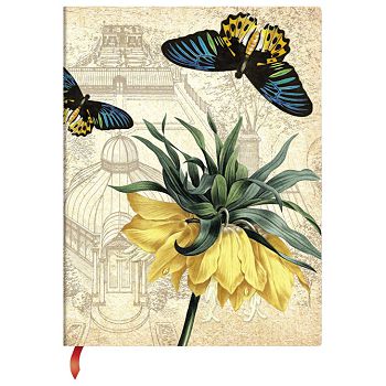 Notes 12,5x17,5 cm-midi crte 88L s gumicom Golden Flexi Paperblanks FB2399-0