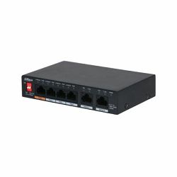 Dahua DOD Switch 6 Gigabit port 4 PoE, PFS3006-4GT-60-V2