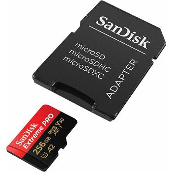 Memorijska kartica SanDisk Extreme Pro microSDXC, A1, V30, U3 256GB
