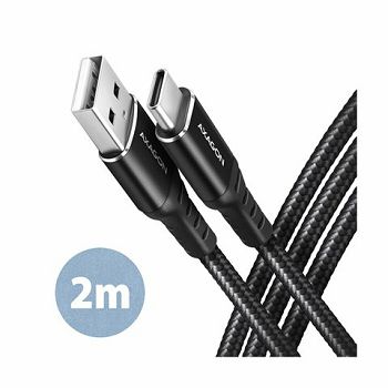 CC USB CM 2.0 <> USB AM, 2,0 m, Crna, HQ, BUCM-AM20AB